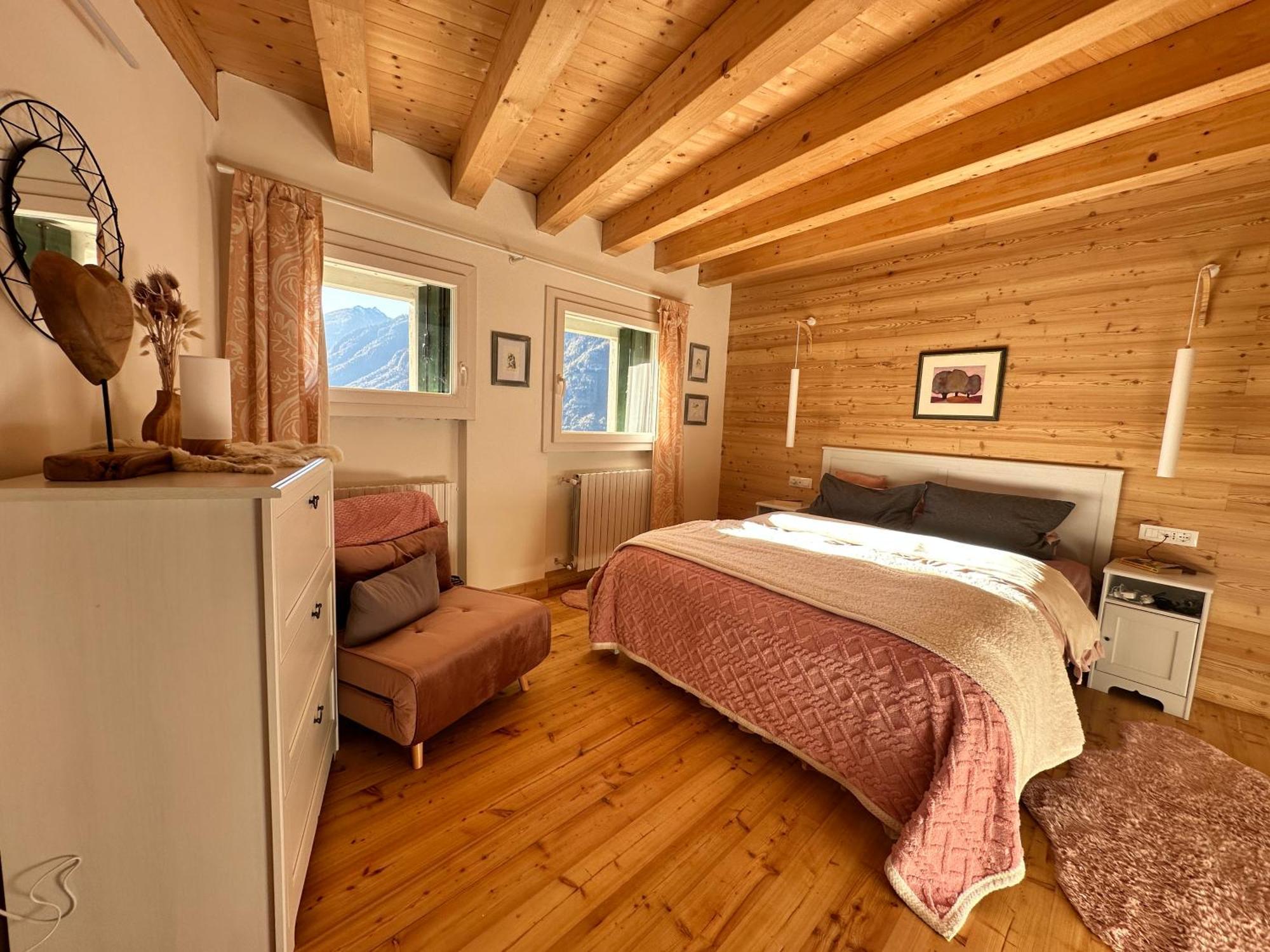 Cielo E Terra Chalet Zencheri Con Vista Panoramica Piazza  Екстериор снимка