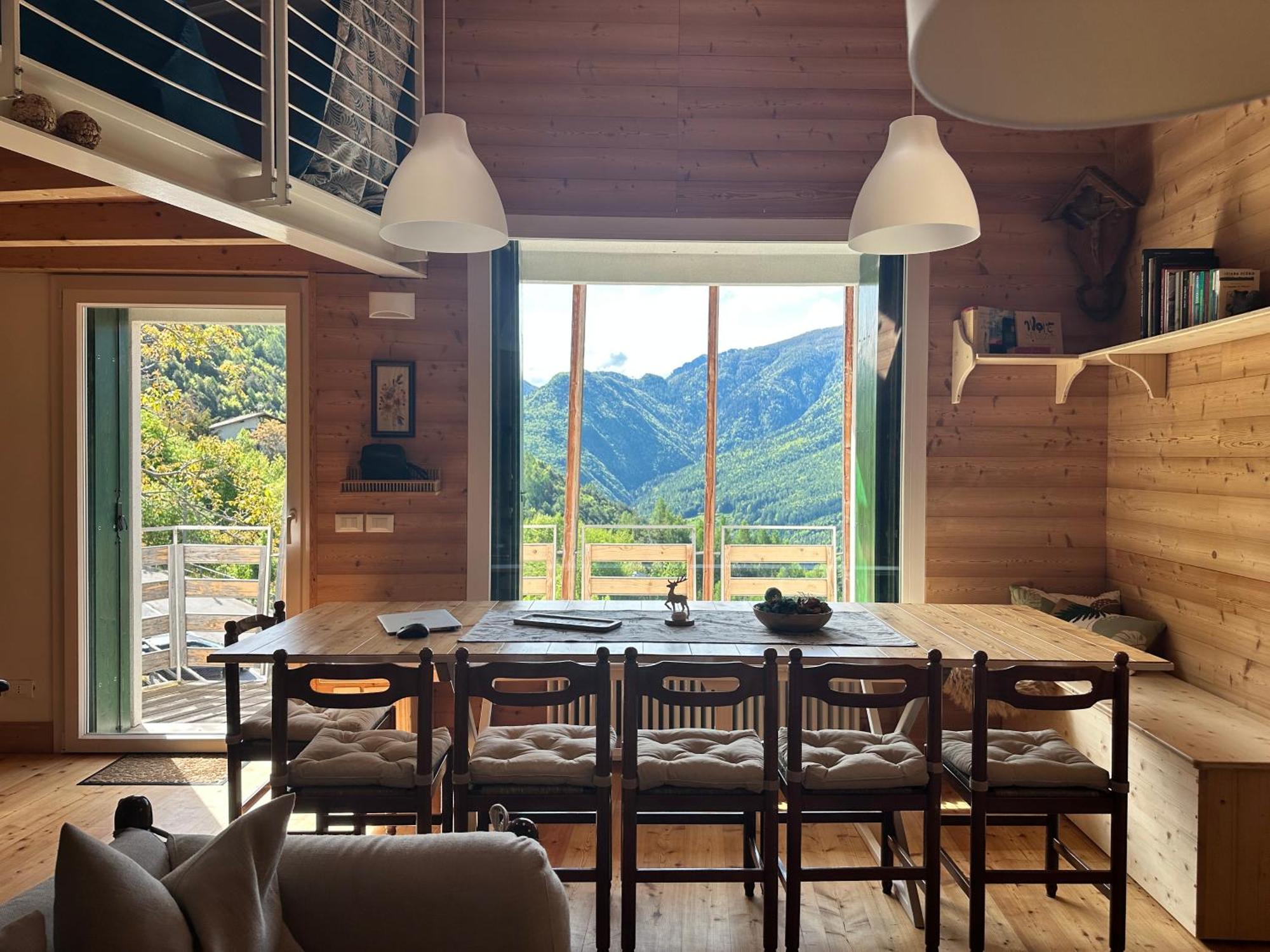 Cielo E Terra Chalet Zencheri Con Vista Panoramica Piazza  Екстериор снимка