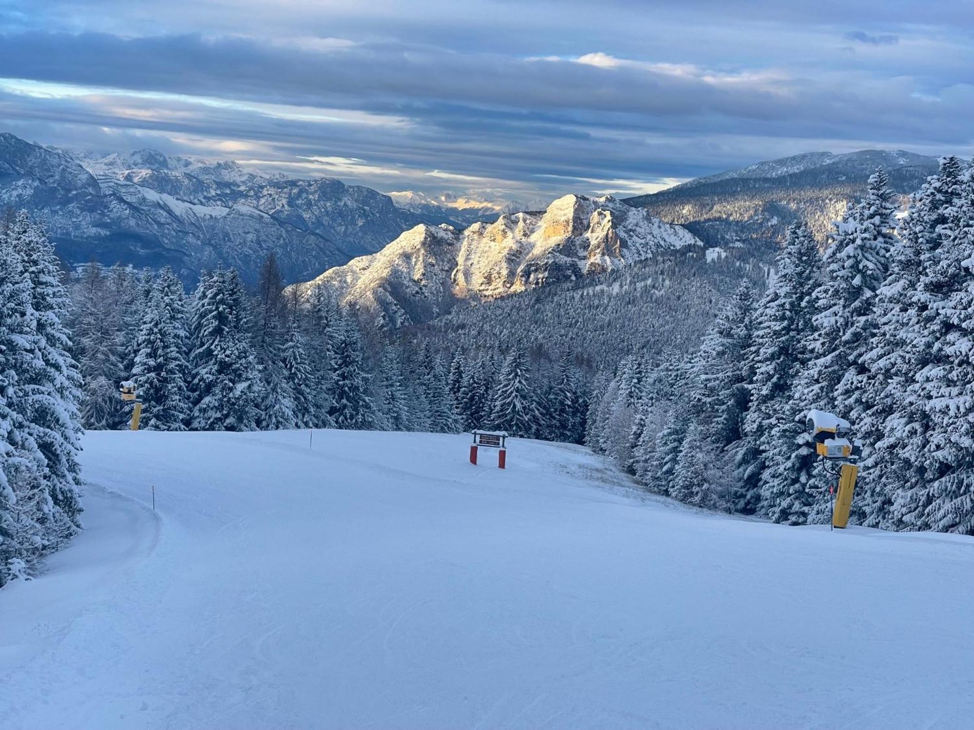 Cielo E Terra Chalet Zencheri Con Vista Panoramica Piazza  Екстериор снимка